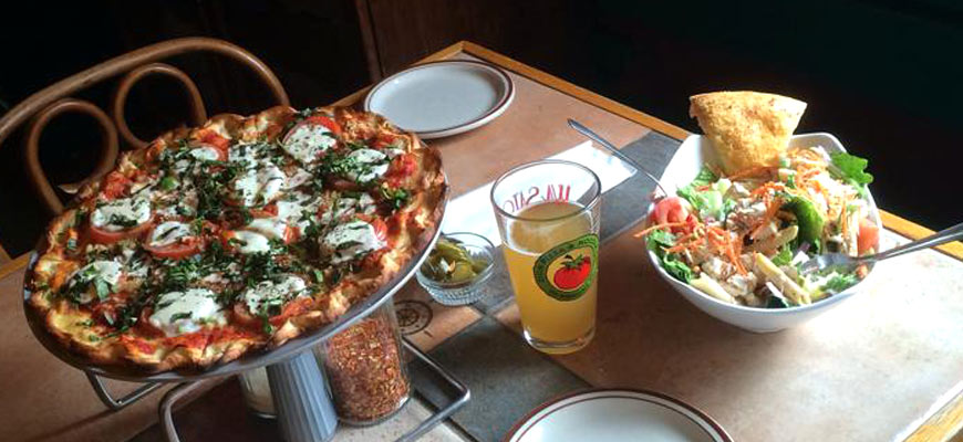 Springdale's best pizza, pasta, and beer