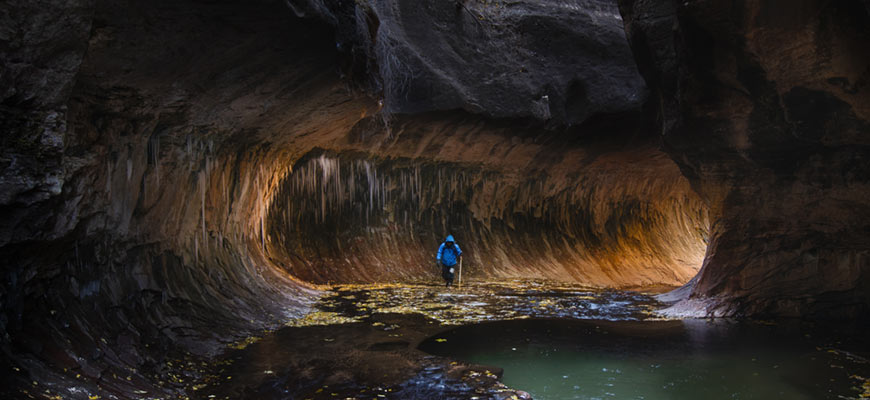 The Subway hike in Zion National Park